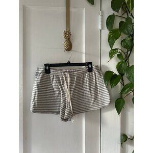 Gap Body women’s size large striped pajama shorts